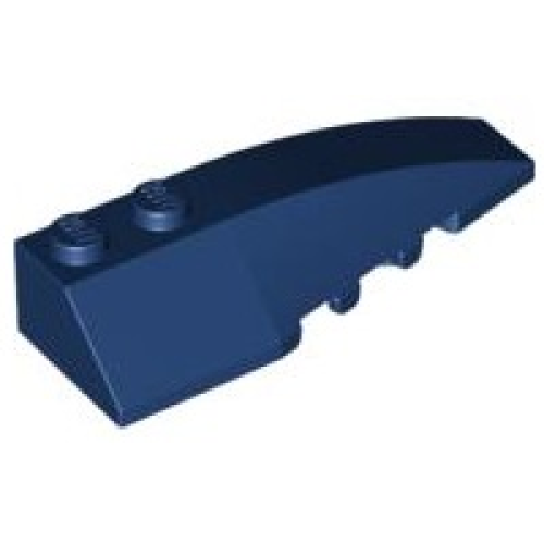 Деталь LEGO 41747 Wedge 6 x 2 Right - Dark Blue