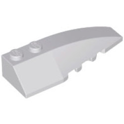 Wedge 6 x 2 Right - Light Bluish Gray