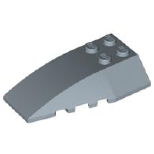 Деталь LEGO 43712 Wedge 6 x 4 Triple Curved - Sand Blue