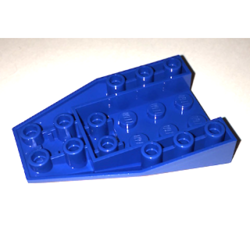 Деталь LEGO 4856b Wedge 6 x 4 Triple Inverted with Connections between 4 Studs - Blue