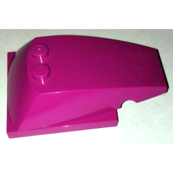 Wedge 6 x 4 x 1 1/3 with 4 x 4 Base - Magenta
