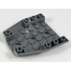 Wedge 6 x 6 Triple Inverted - Dark Bluish Gray