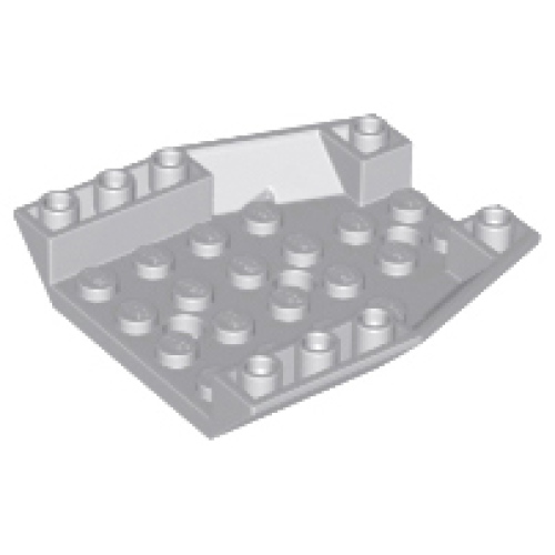 Деталь LEGO 29115 Wedge 6 x 6 Triple Inverted - Light Bluish Gray