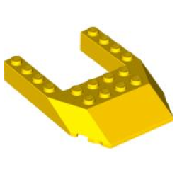 Wedge 6 x 8 Cutout - Yellow