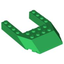 Wedge 6 x 8 Cutout - Green
