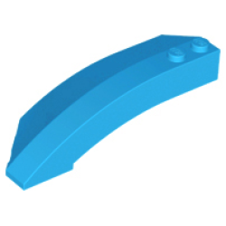 Wedge 8 x 3 x 2 Open Right - Dark Azure