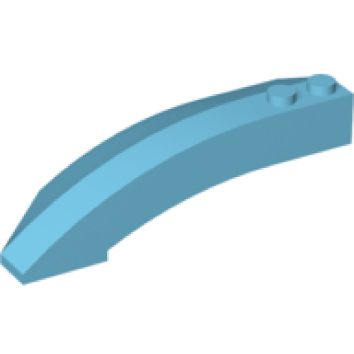 Деталь LEGO 41749 Wedge 8 x 3 x 2 Open Right - Medium Azure