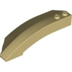 Wedge 8 x 3 x 2 Open Right - Tan