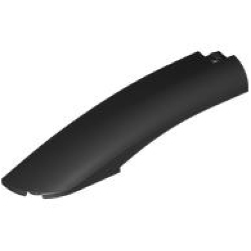 Деталь LEGO 77180 Wedge 10 x 2 x 2 Left - Black