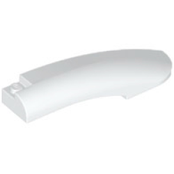 Wedge 10 x 2 x 2 Right - White