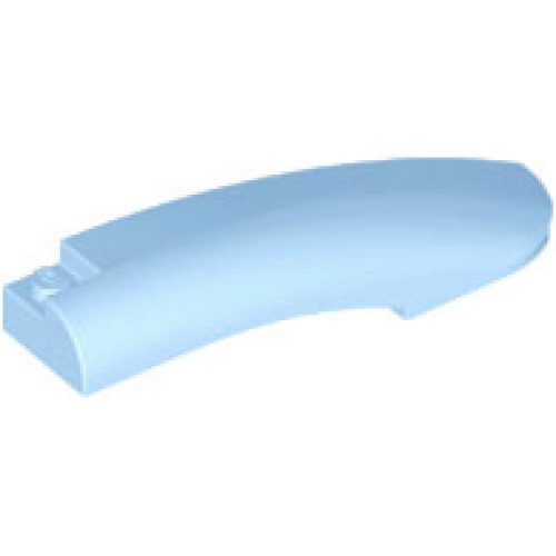 Деталь LEGO 77182 Wedge 10 x 2 x 2 Right - Bright Light Blue