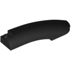 Wedge 10 x 2 x 2 Right - Black