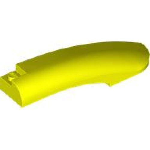 Деталь LEGO 77182 Wedge 10 x 2 x 2 Right - Neon Yellow