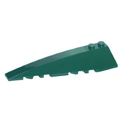 Wedge 10 x 3 Left - Dark Green