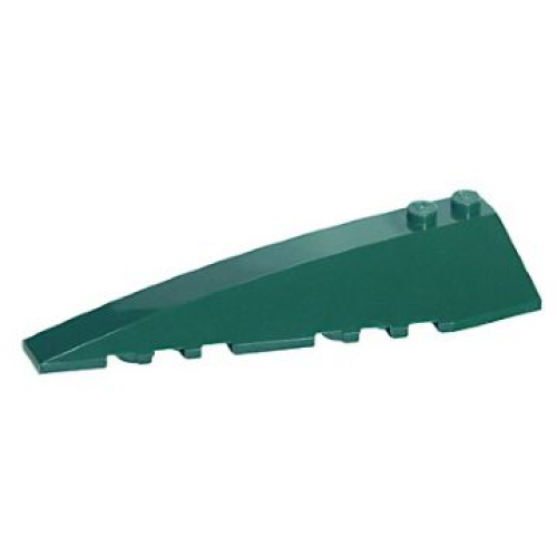 Деталь LEGO 50955 Wedge 10 x 3 Left - Dark Green
