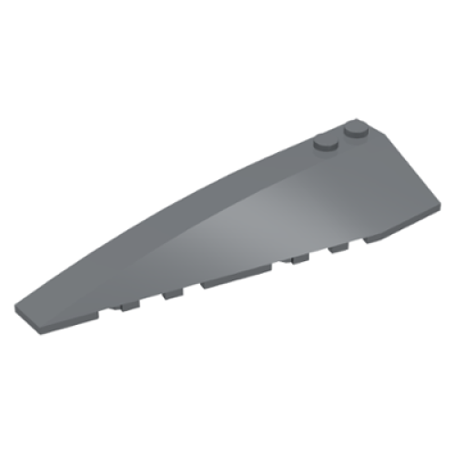 Деталь LEGO 50955 Wedge 10 x 3 Left - Dark Bluish Gray