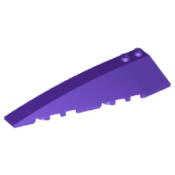 Wedge 10 x 3 Left - Dark Purple