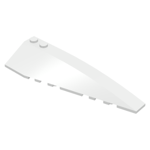 Деталь LEGO 50956 Wedge 10 x 3 Right - White