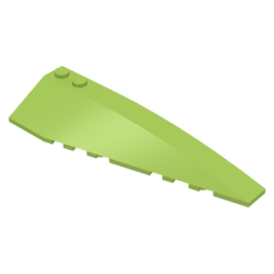 Wedge 10 x 3 Right - Lime