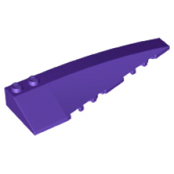 Wedge 10 x 3 Right - Dark Purple