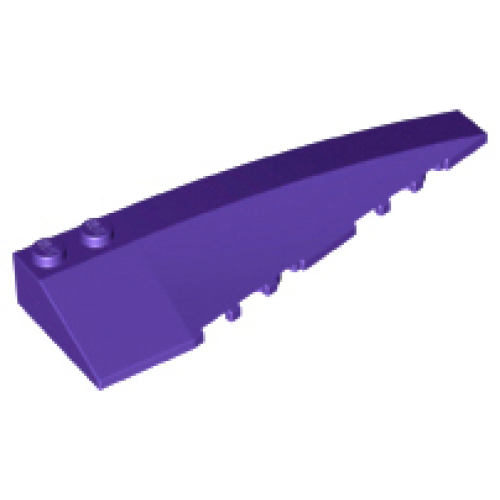Деталь LEGO 50956 Wedge 10 x 3 Right - Dark Purple