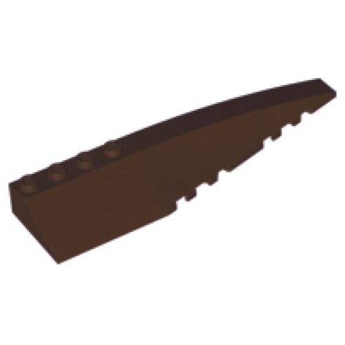 Деталь LEGO 42060 Wedge 12 x 3 Right - Dark Brown