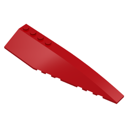 Деталь LEGO 42060 Wedge 12 x 3 Right - Red