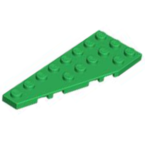 Деталь LEGO 50305 Wedge, Plate 8 x 3 Pentagonal Left - Green
