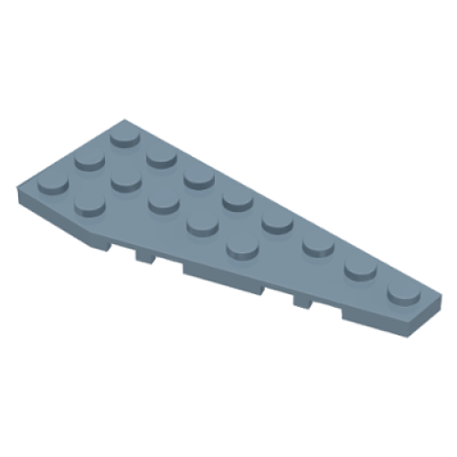 Деталь LEGO 50304 Wedge, Plate 8 x 3 Pentagonal Right - Sand Blue