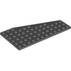 Wedge, Plate 12 x 6 Left - Dark Bluish Gray