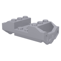 Train Wheel RC, Holder - Light Bluish Gray