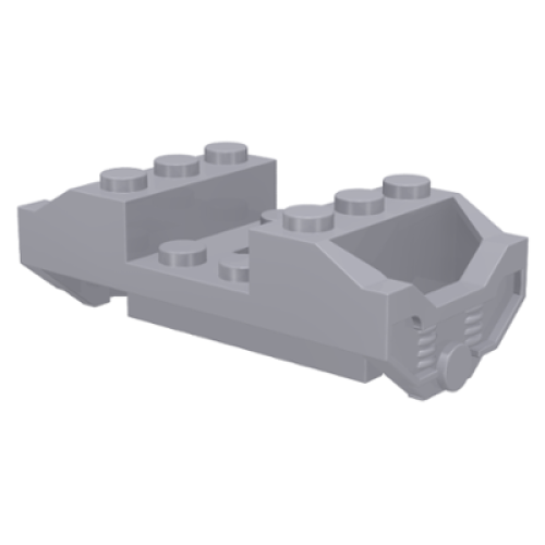 Деталь LEGO 2878 Train Wheel RC, Holder - Light Bluish Gray