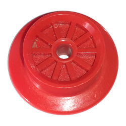 Train Wheel Spoked Small (23mm D.) with FreeStyle Pin Hole - Red