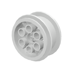 Wheel 20 x 30 Balloon Medium - White