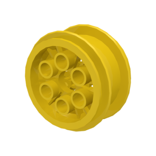 Деталь LEGO 6582 Wheel 20 x 30 Balloon Medium - Yellow