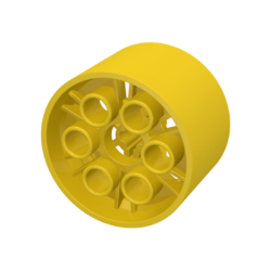 Wheel 20 x 30 Technic - Yellow