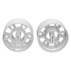 Wheel 24 x 43 Technic - White Wheel 24 x 43 Technic - White