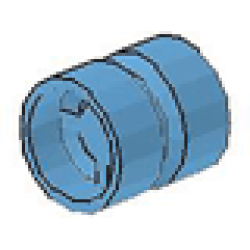 Wheel 11mm D. x 12mm (Undetermined Type) - Medium Blue