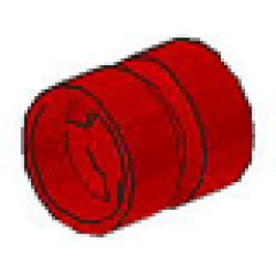 Wheel 11mm D. x 12mm (Undetermined Type) - Red