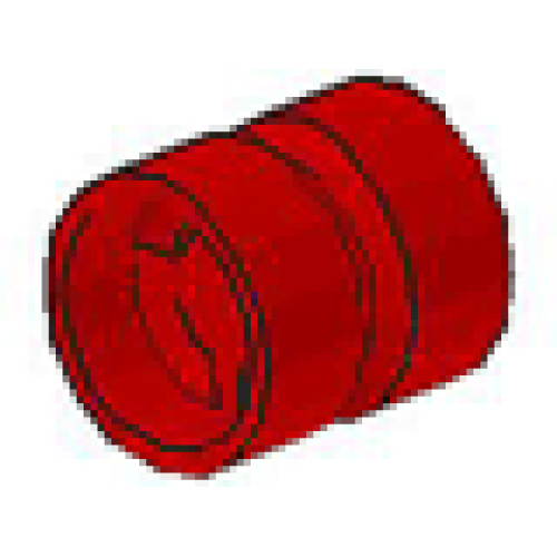 Деталь LEGO 6014u Wheel 11mm D. x 12mm (Undetermined Type) - Red