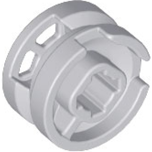 Деталь LEGO 93593 Wheel 11mm D. x 6mm with 8 Spokes - Light Bluish Gray