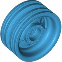 Wheel 30mm D. x 14mm - Dark Azure