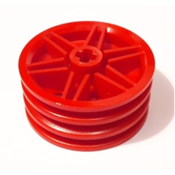Wheel 30mm D. x 14mm - Red