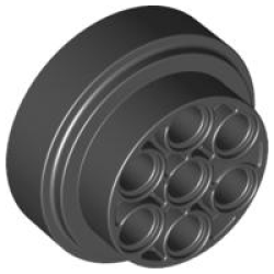 Wheel 31mm D. x 15mm Technic - Black