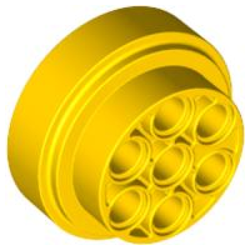 Деталь LEGO 60208 Wheel 31mm D. x 15mm Technic - Yellow