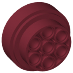 Wheel 31mm D. x 15mm Technic - Dark Red