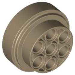 Wheel 31mm D. x 15mm Technic - Dark Tan