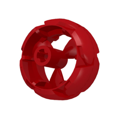 Деталь LEGO 32219 Wheel 32mm Znap Propeller - Red
