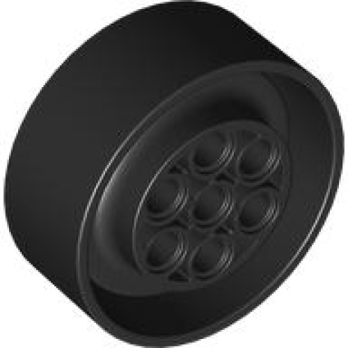 Деталь LEGO 68327 Wheel 41mm D. x 15mm Technic - Black