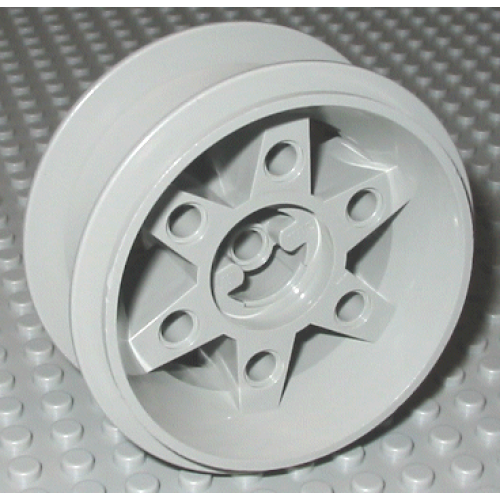 Деталь LEGO 2998 Wheel 81.6 x 34 Six Spoke - Light Gray